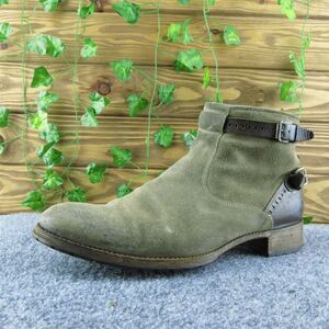 N.D.C Made by‎ Hand In Italy Dominator Women Ankle Boots Brown Leather Zip 40